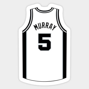 Dejounte Murray San Antonio Jersey Qiangy Sticker